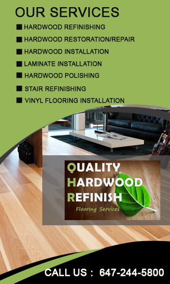 Quality Hardwood Finish